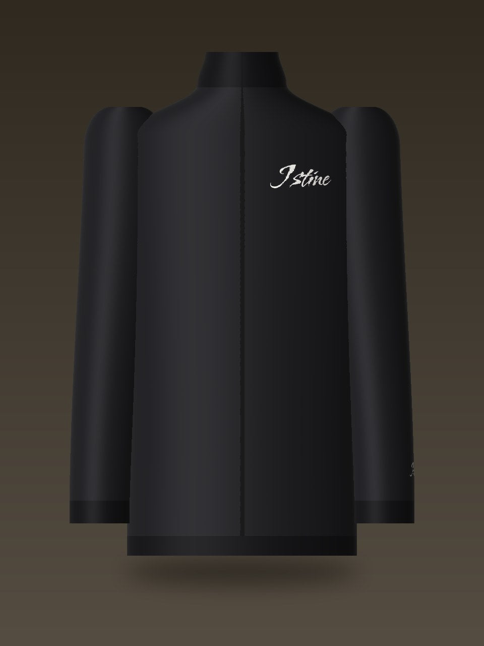 Track Jacket — Black, front