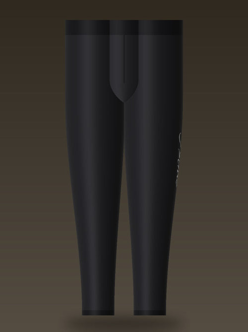 Track Pant — Black, front