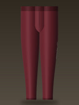 Track Pant — Burgundy